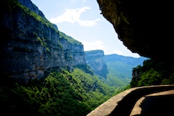 Cyclisme, Rennrad, Provence, Gorges de la Bourne, Alpinradler